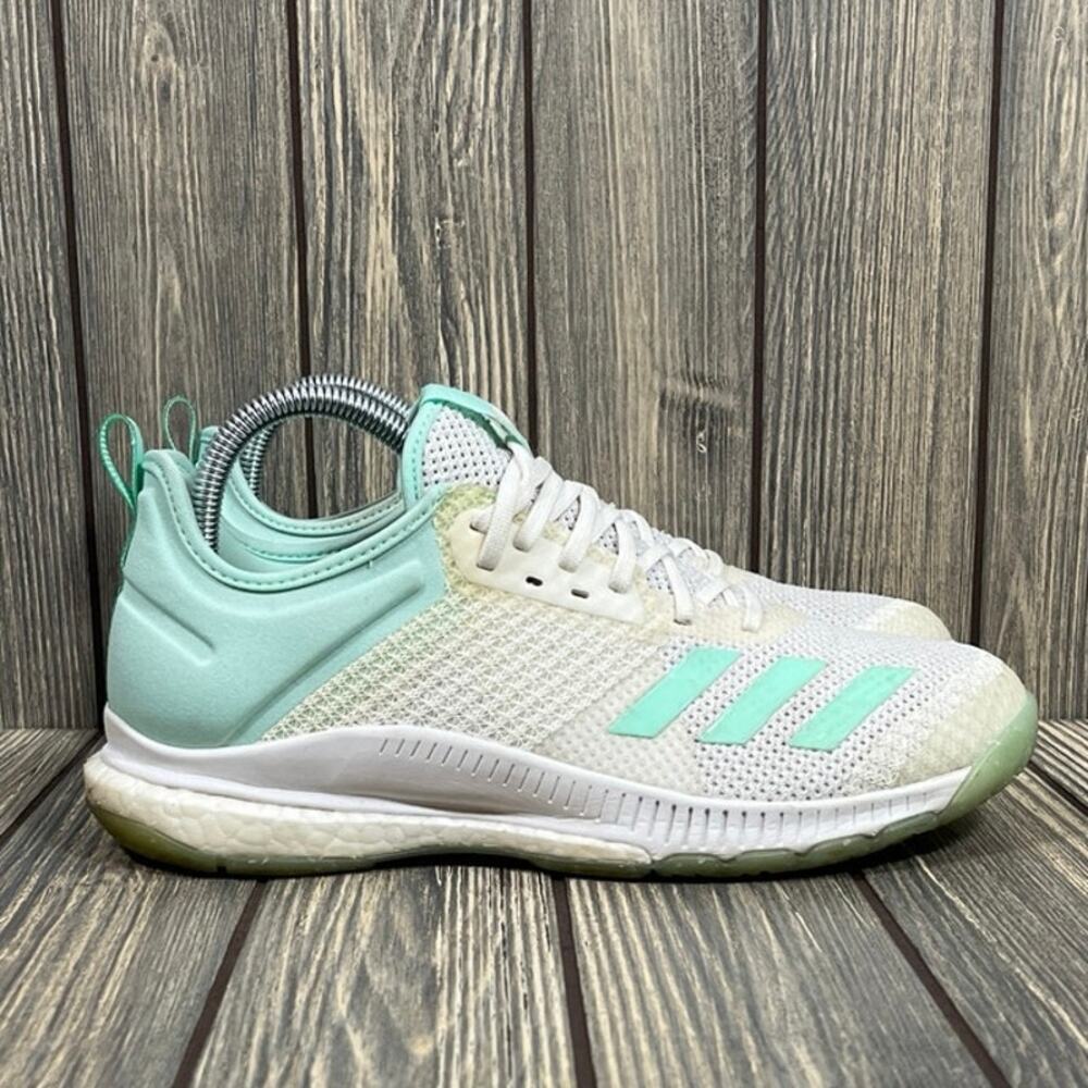 Adidas Crazy Flight‎ X Parley Volleyball Shoes Sneakers BC1019 Women Sz 7.5 Mint